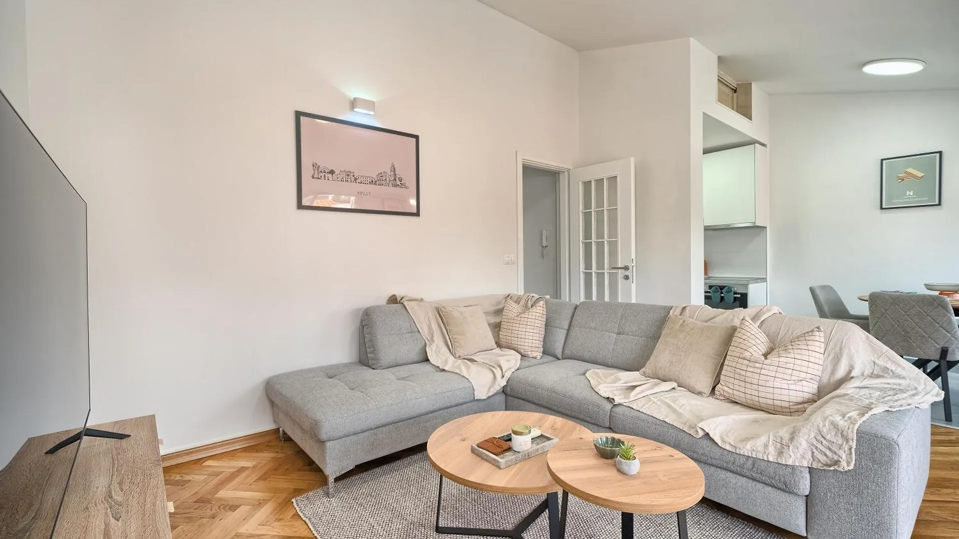 Adriatic Retreat Meje, 4 Min Walk To The Beach スプリト